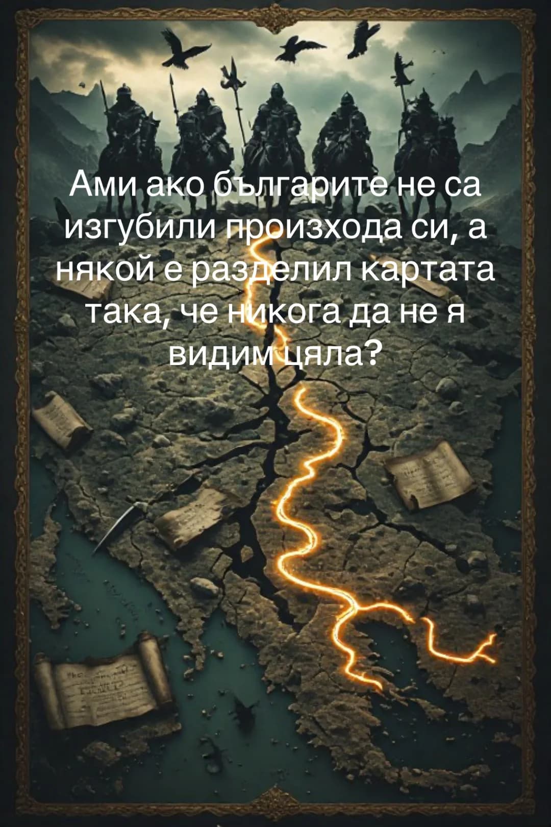 Разкъсаната България