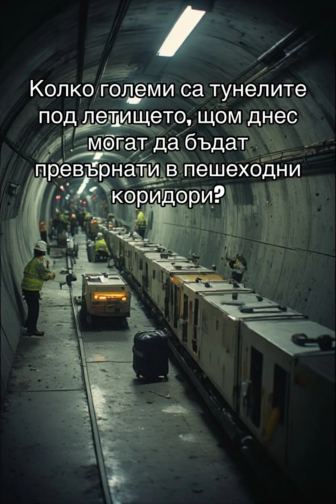 СИСТЕМАТА ЗА БАГАЖ, КОЯТО ЗАКЛЕЩВА ЦЯЛО ЛЕТИЩЕ