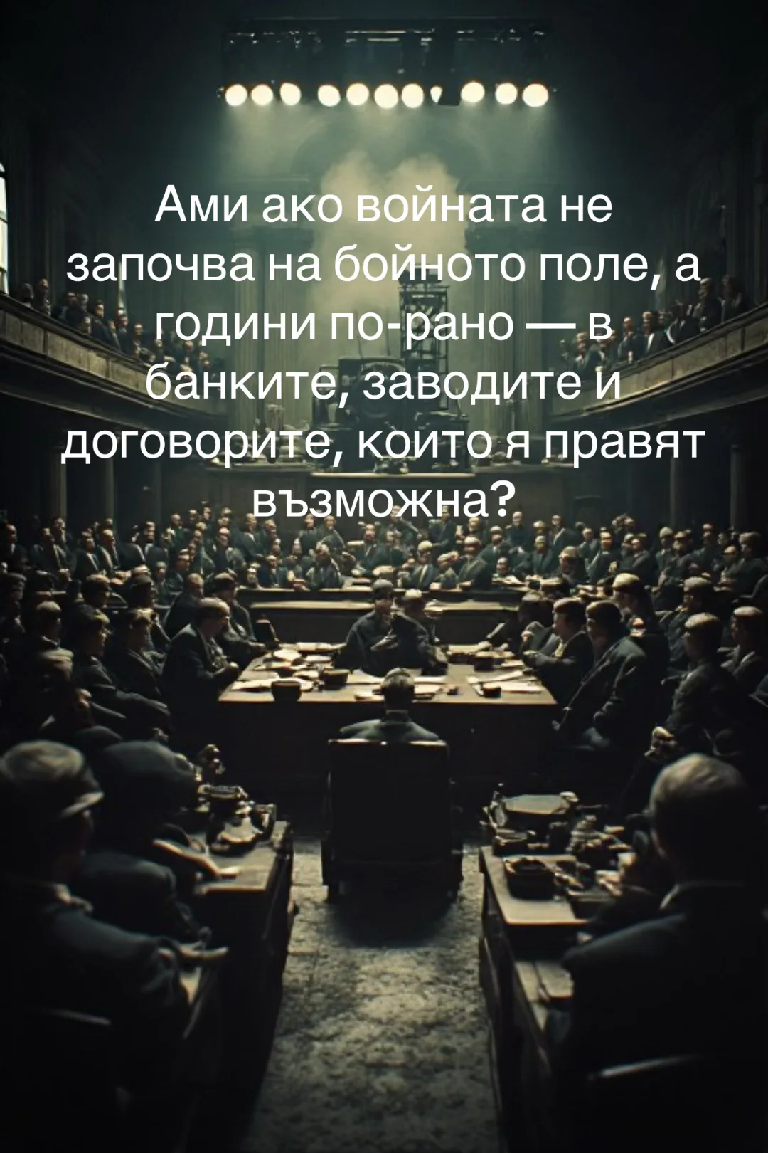 Допълнителна илюстрация: КОГАТО ВОЙНАТА СЕ ПРЕВЪРНЕ В ПАЗАР