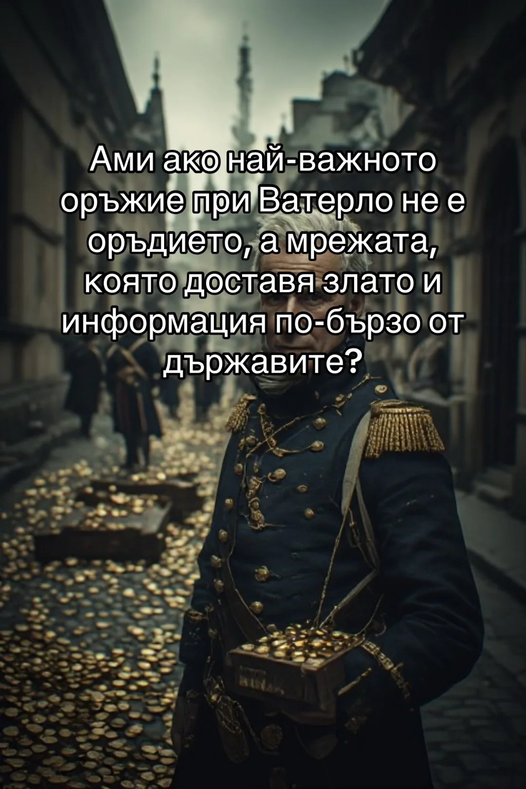 Допълнителна илюстрация: РОТШИЛД И ЗЛАТОТО НА НАПОЛЕОНОВИТЕ ВОЙНИ
