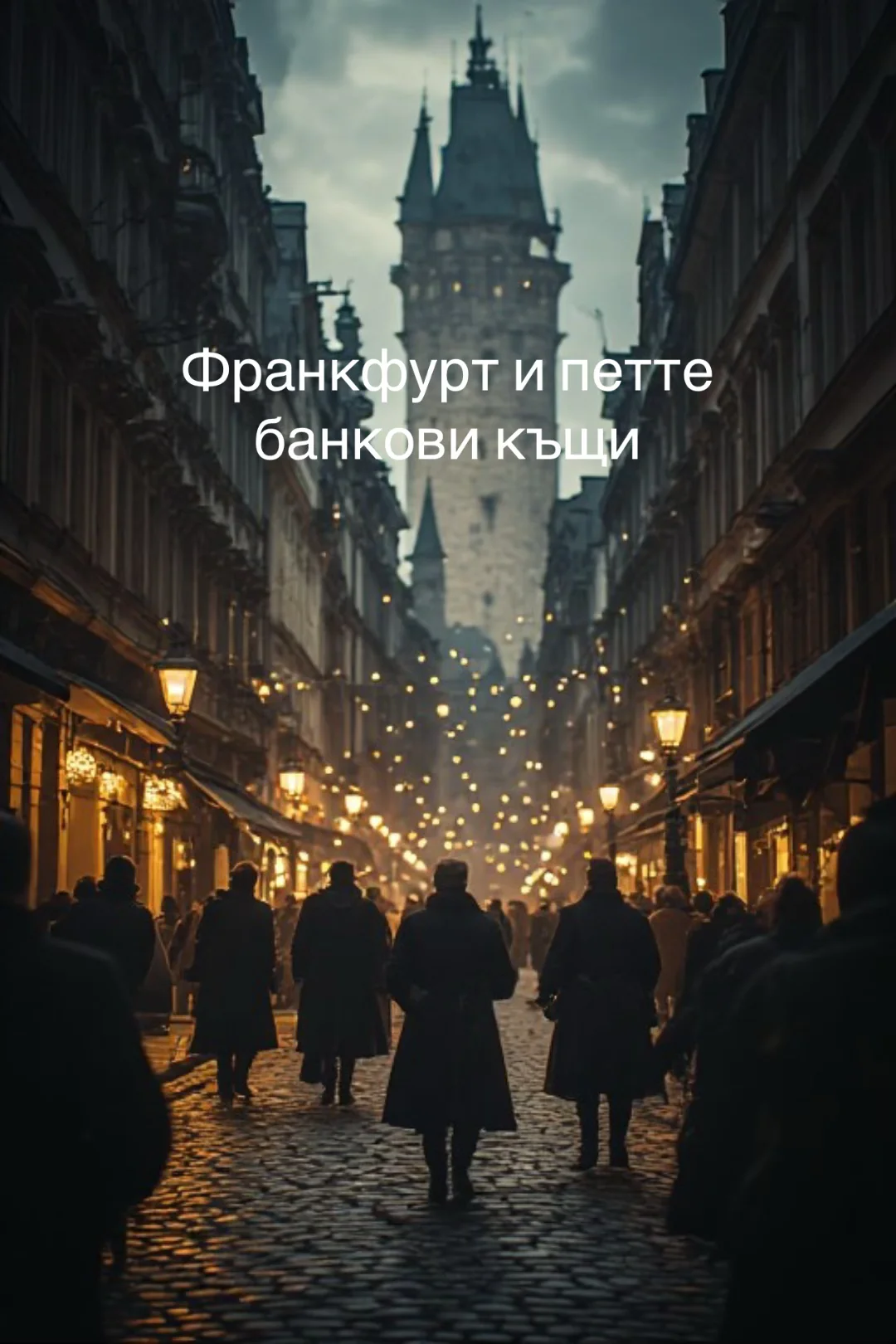 Допълнителна илюстрация: Франкфурт и петте банкови къщи
