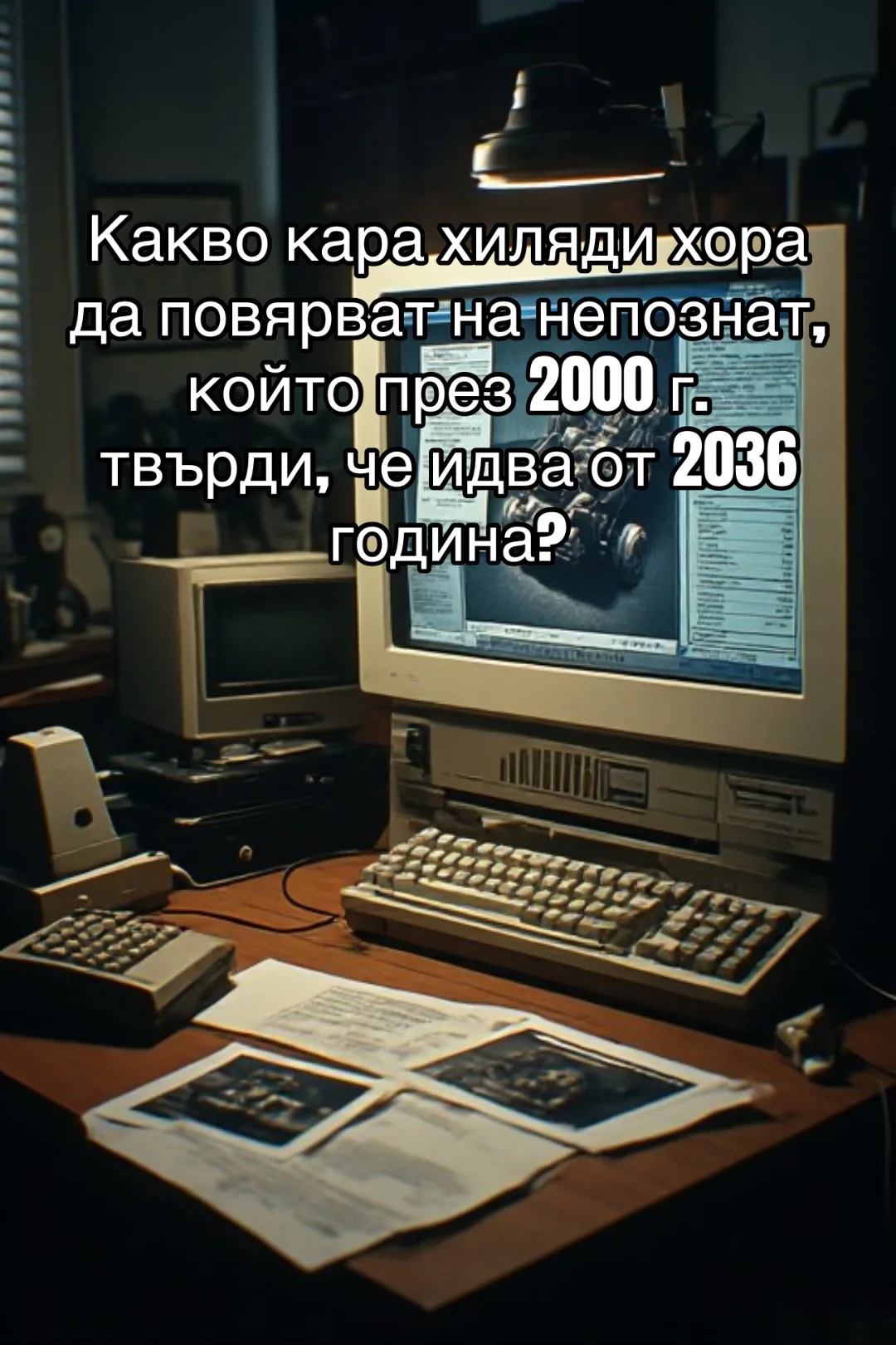 Допълнителна илюстрация: ВЪВ ФОРУМА СЕ ПОЯВЯВА ВОЙНИК ОТ 2036 ГОДИНА