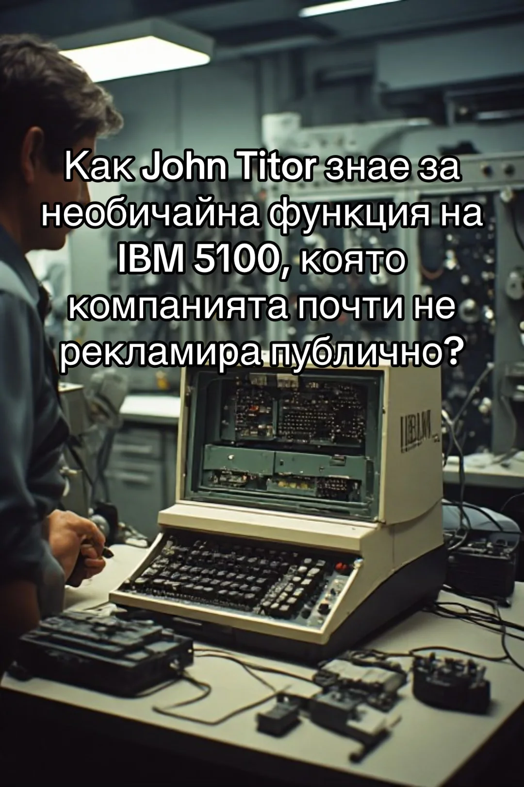 Допълнителна илюстрация: IBM 5100 И ДЕТАЙЛЪТ, КОЙТО НЕ ТРЯБВАЛО ДА ЗНАЕ