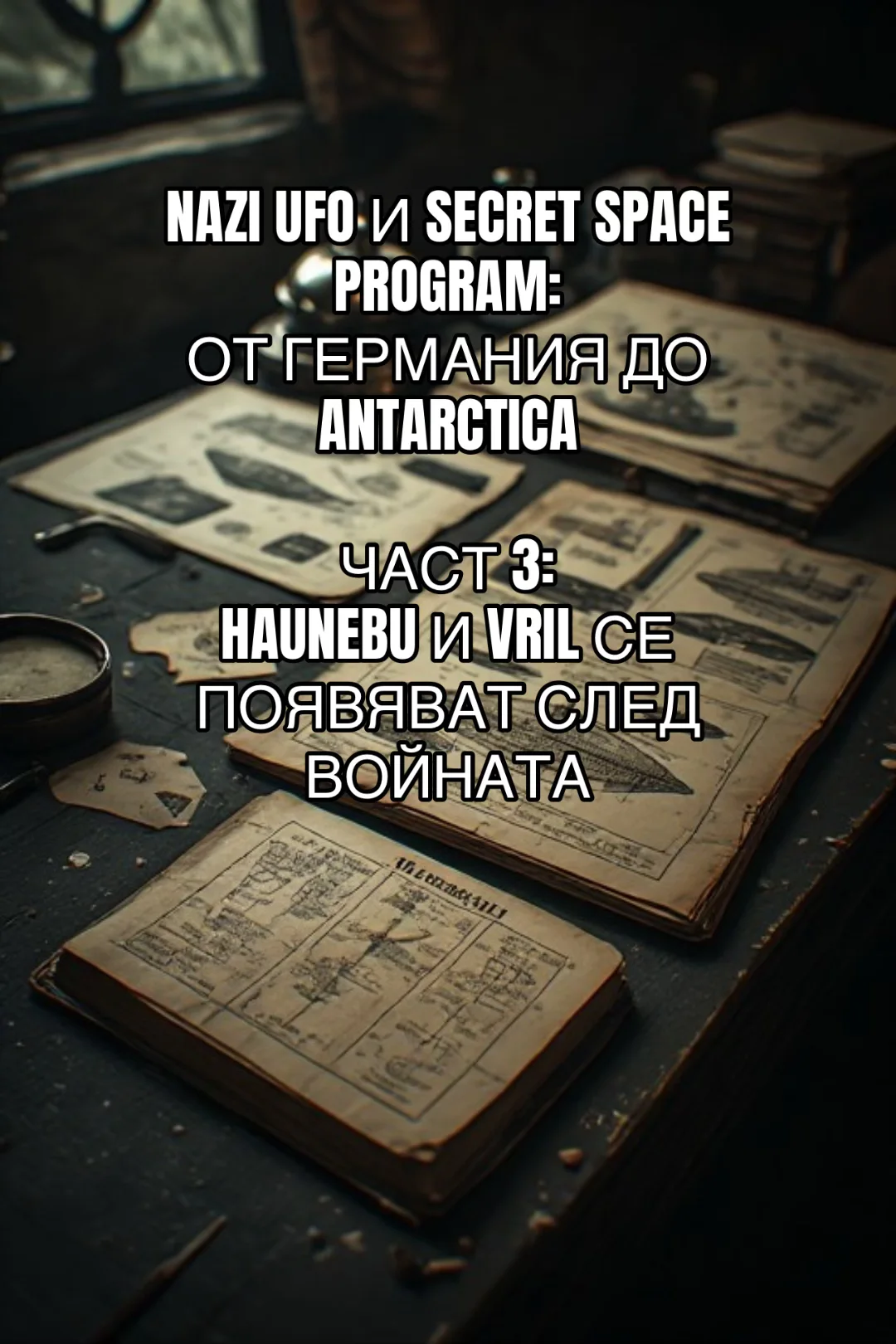 HAUNEBU И VRIL СЕ ПОЯВЯВАТ СЛЕД ВОЙНАТА