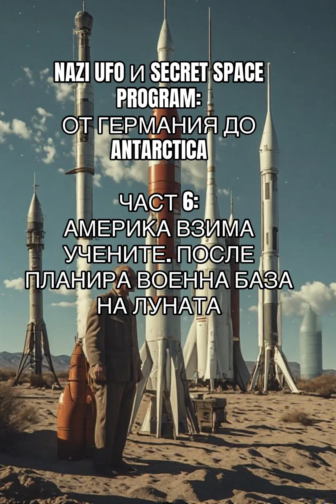 АМЕРИКА ВЗИМА УЧЕНИТЕ. ПОСЛЕ ПЛАНИРА ВОЕННА БАЗА НА ЛУНАТА