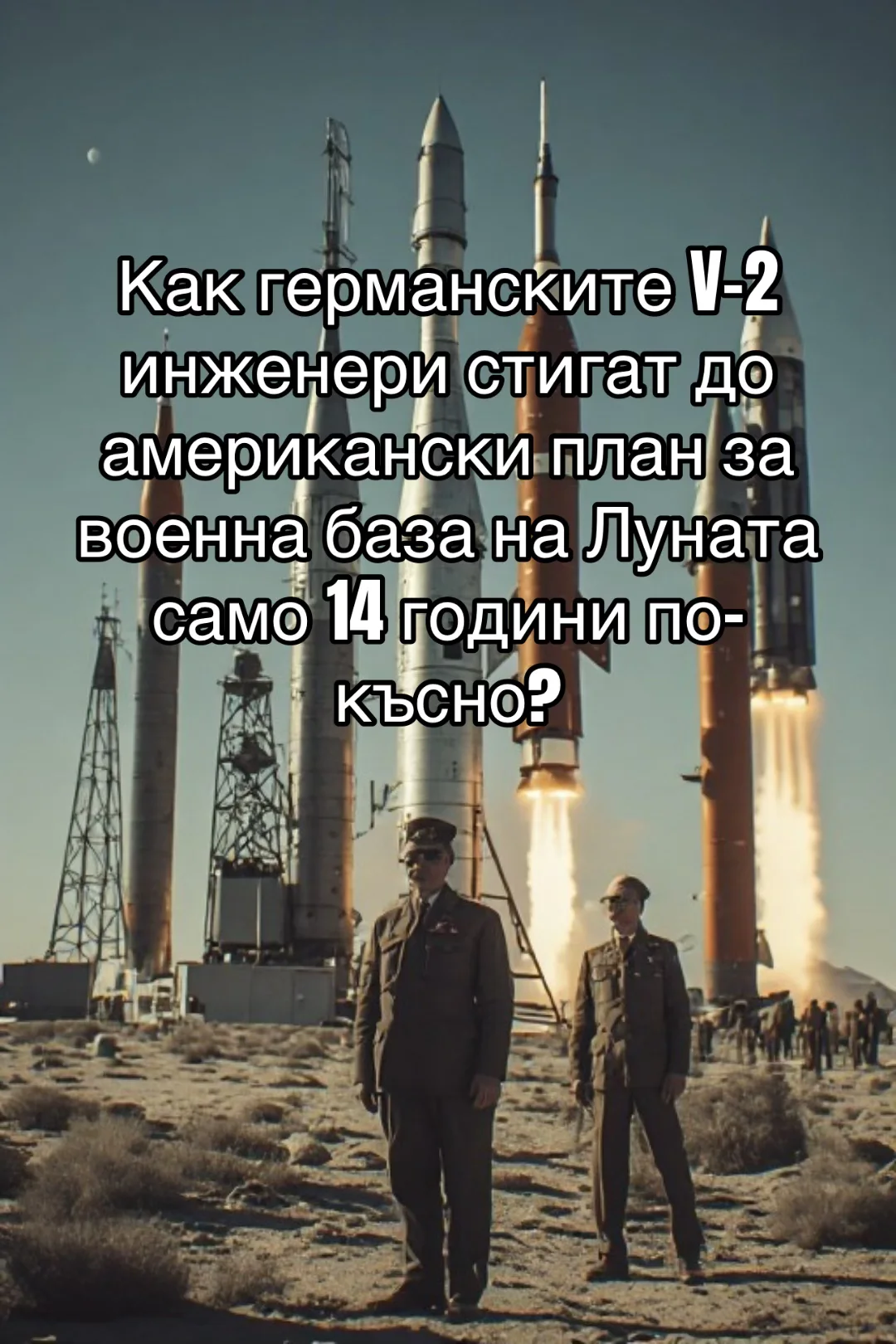 Допълнителна илюстрация: АМЕРИКА ВЗИМА УЧЕНИТЕ. ПОСЛЕ ПЛАНИРА ВОЕННА БАЗА НА ЛУНАТА