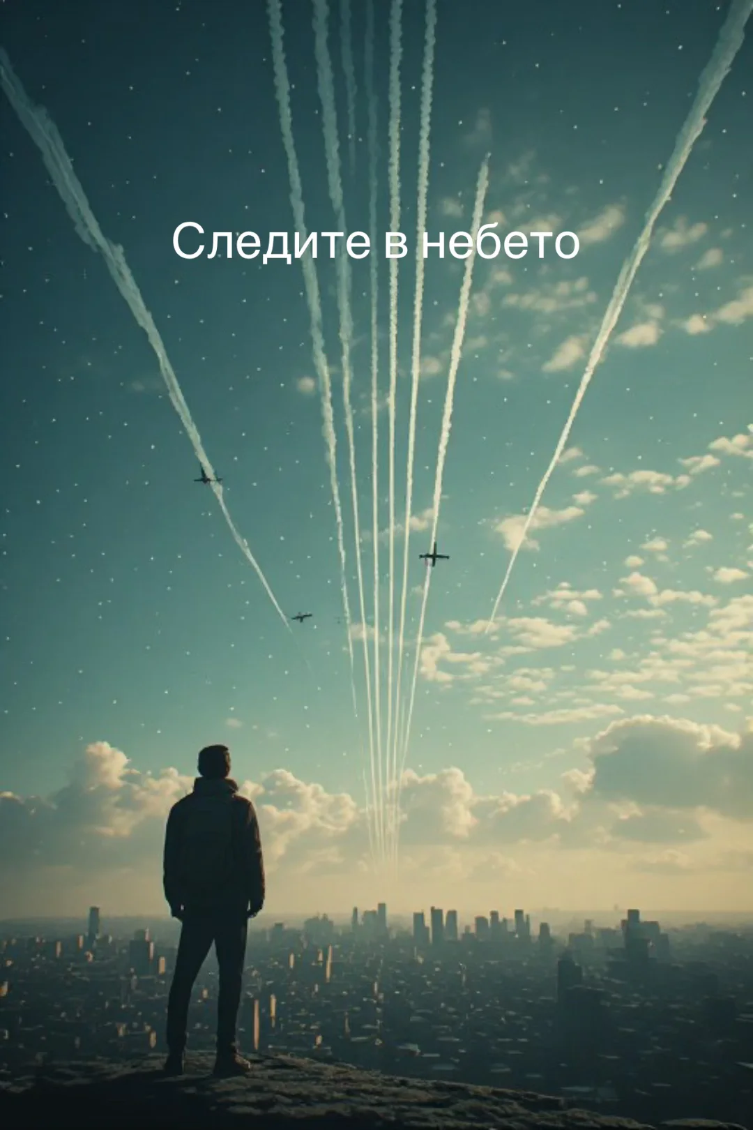 Допълнителна илюстрация: Следите в небето