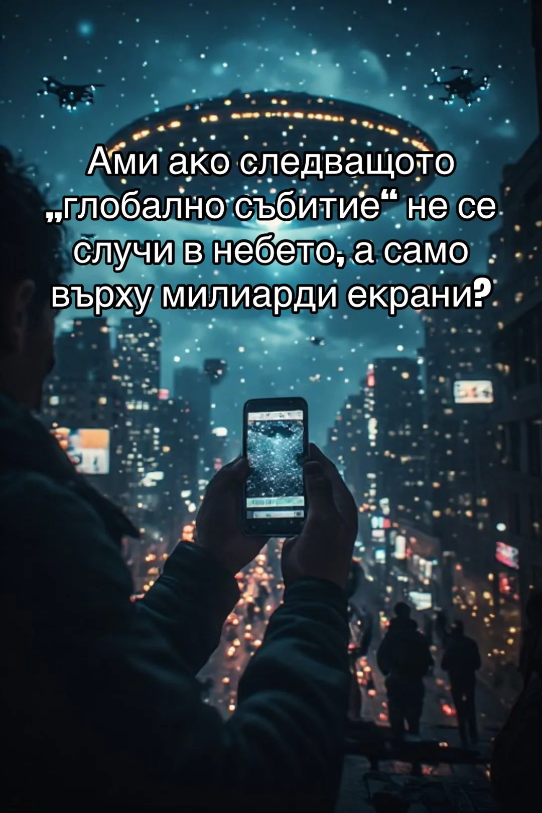 МОЖЕ БИ НАЙ-ОПАСНАТА ИЛЮЗИЯ НЯМА ДА БЪДЕ В НЕБЕТО