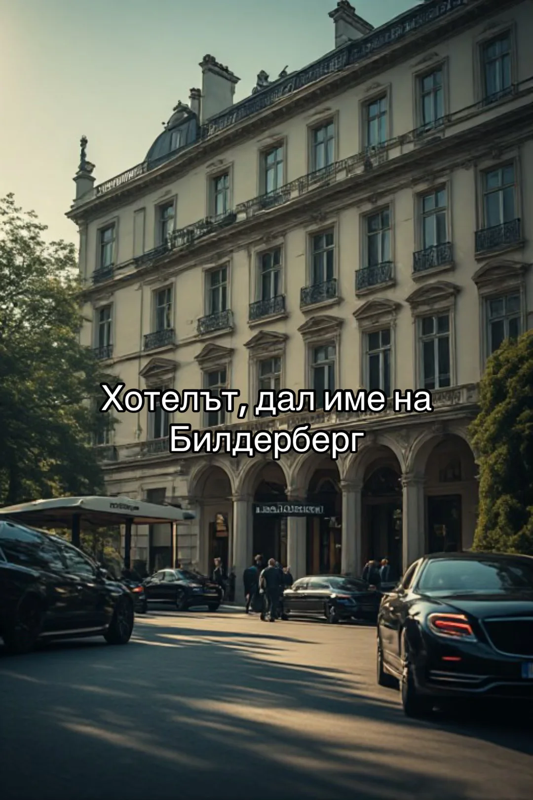 Допълнителна илюстрация: Хотелът, дал име на Билдерберг